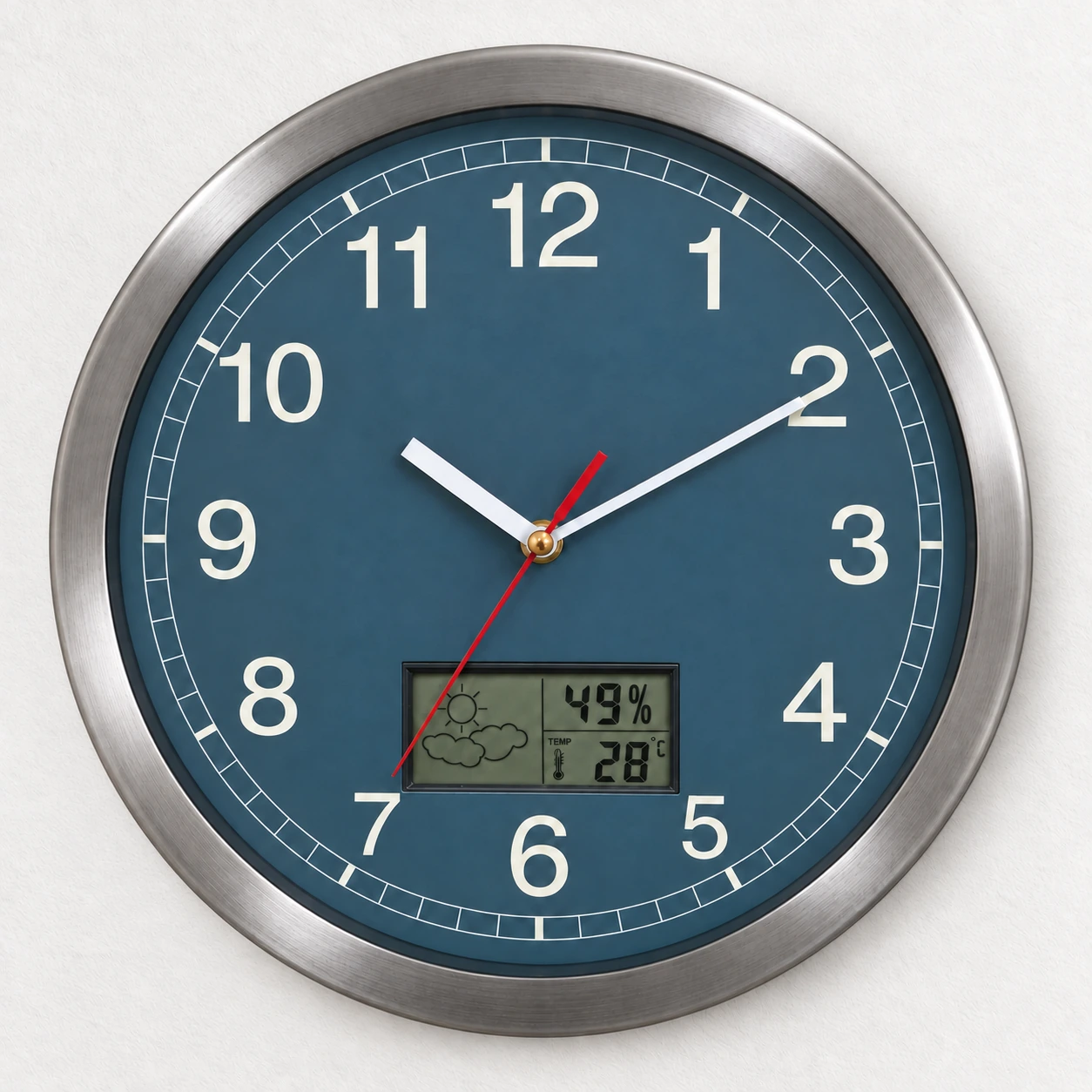 Metal Wall Clock - N43LCD