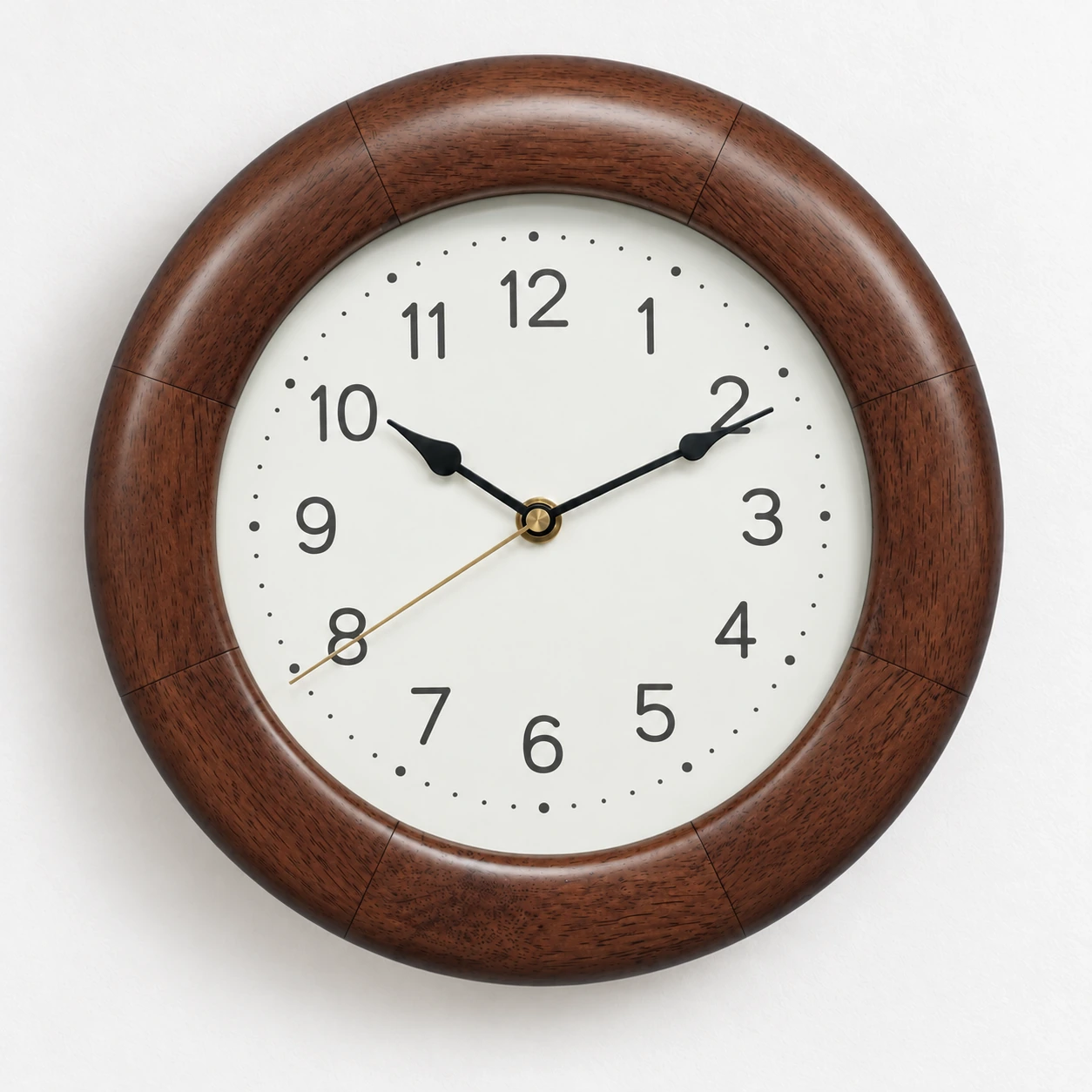 Wooden Wall Clock - T17B