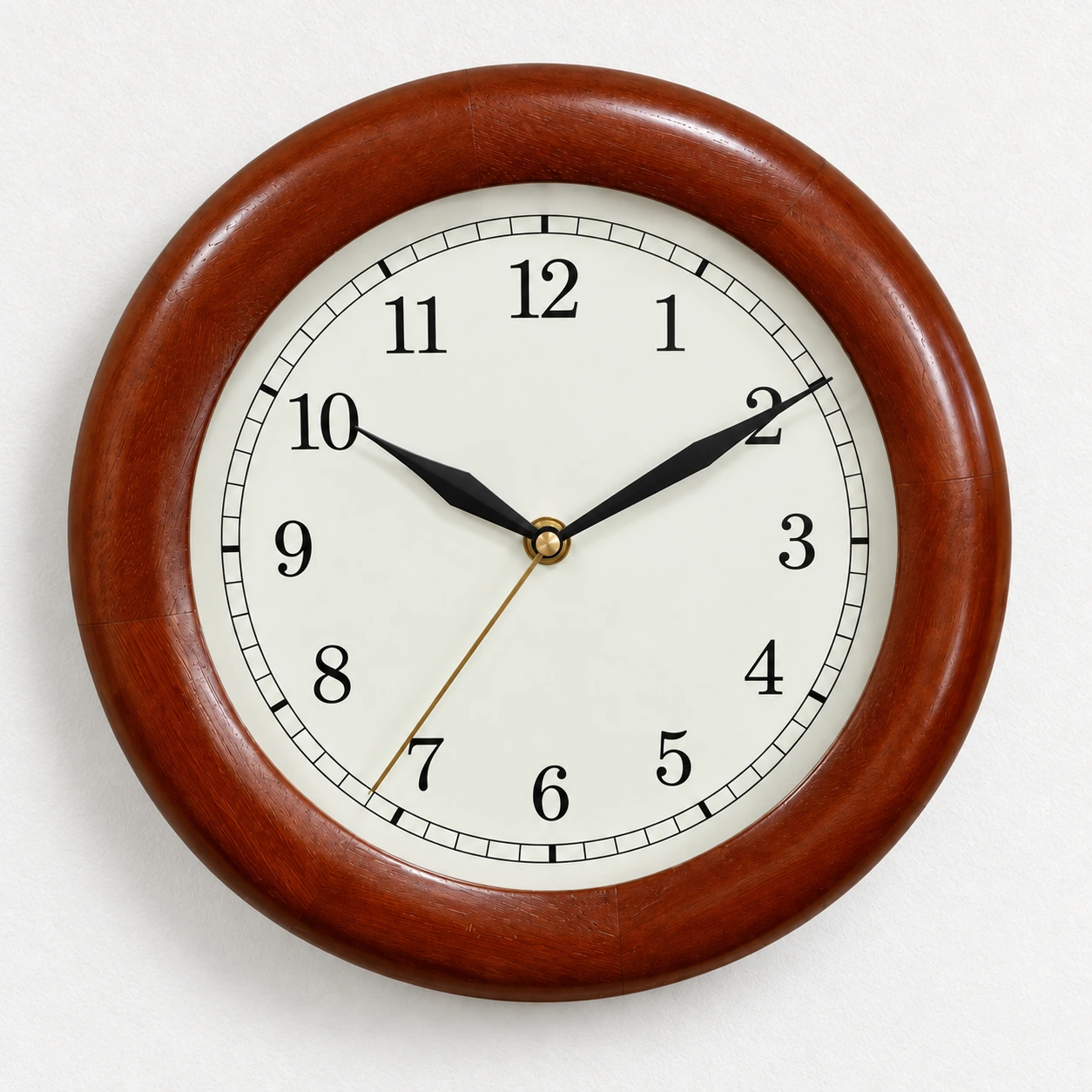 Wooden Wall Clock - T17C