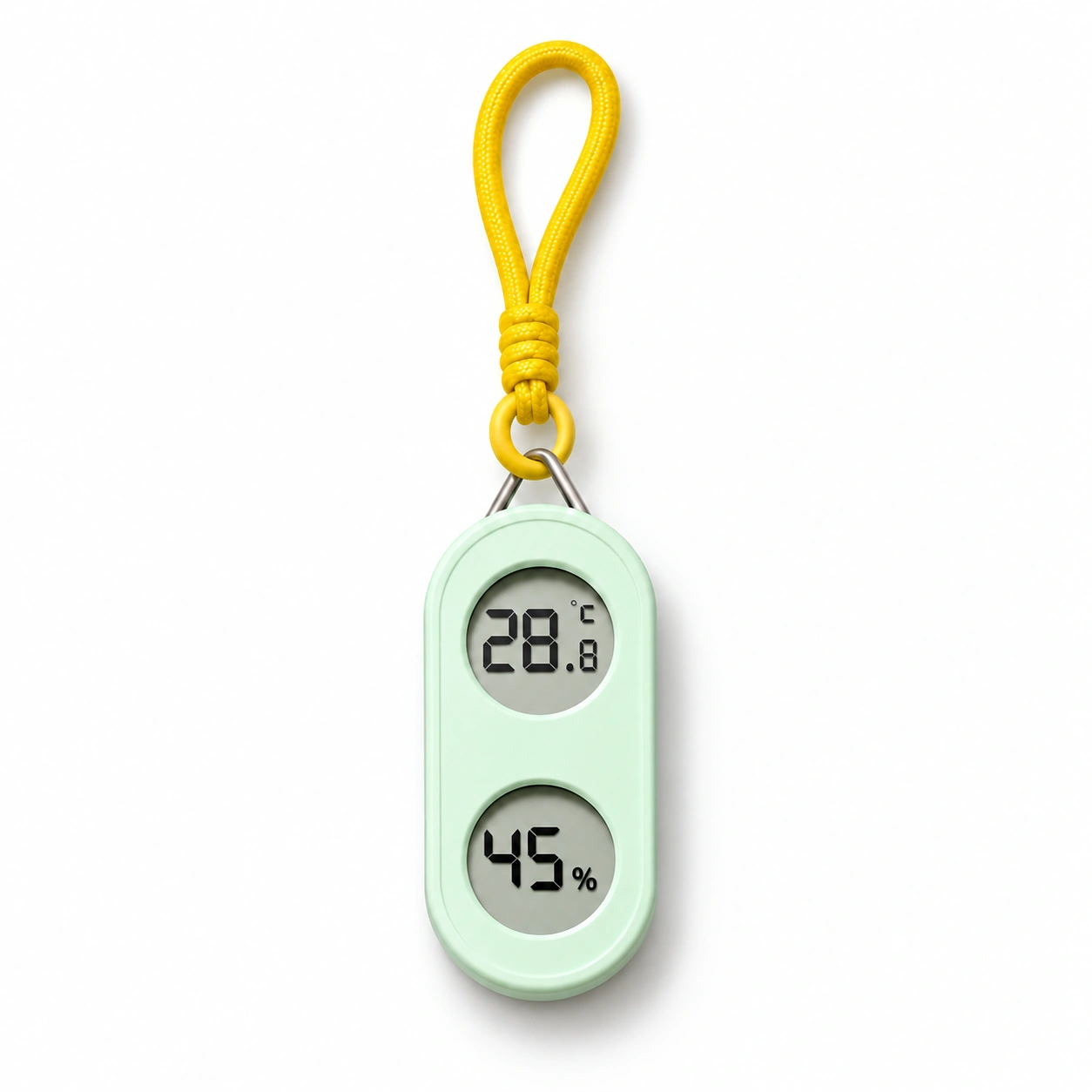 Portable Thermometer and Hygrometer - TH05G, Light Green