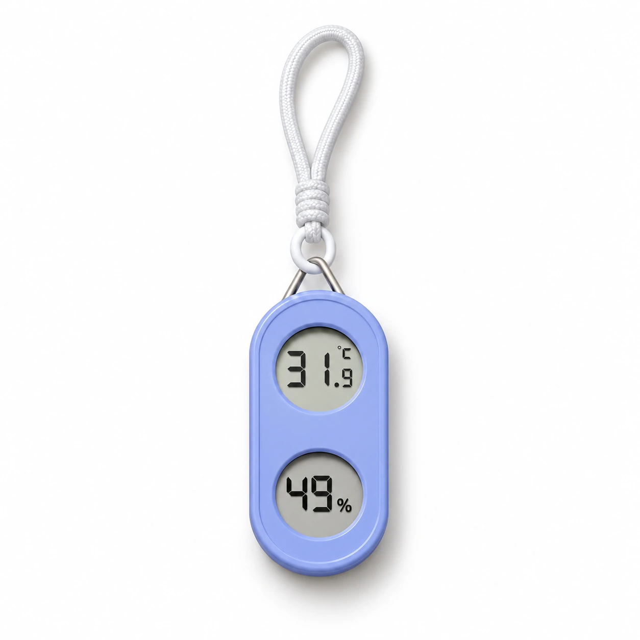 Portable Thermometer and Hygrometer - TH05P, Light Purple