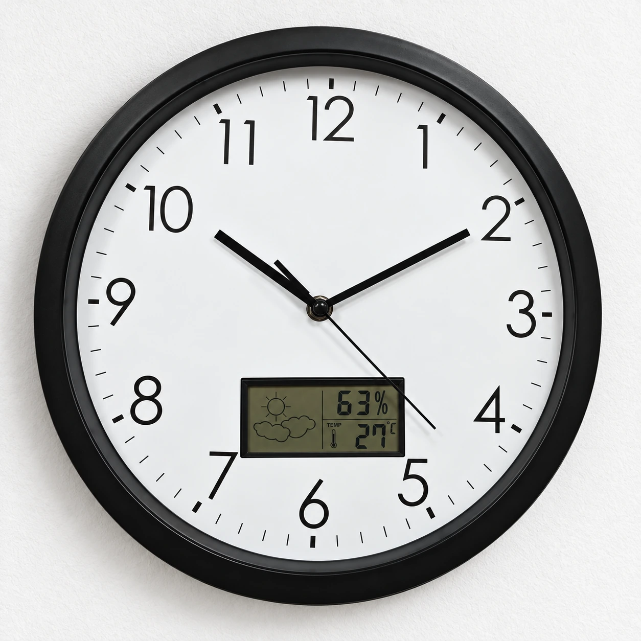 Plastic Wall Clock - 7111LCD