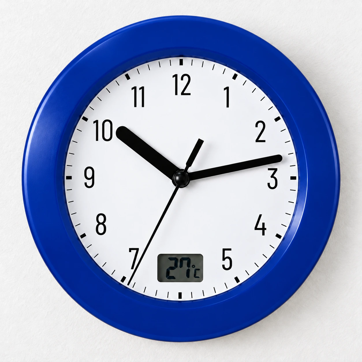 Plastic Wall Clock - E41-B-Q