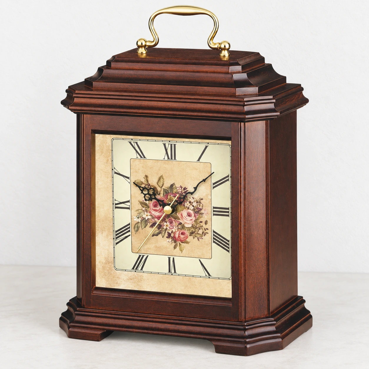 Wooden Table Clock - T7006