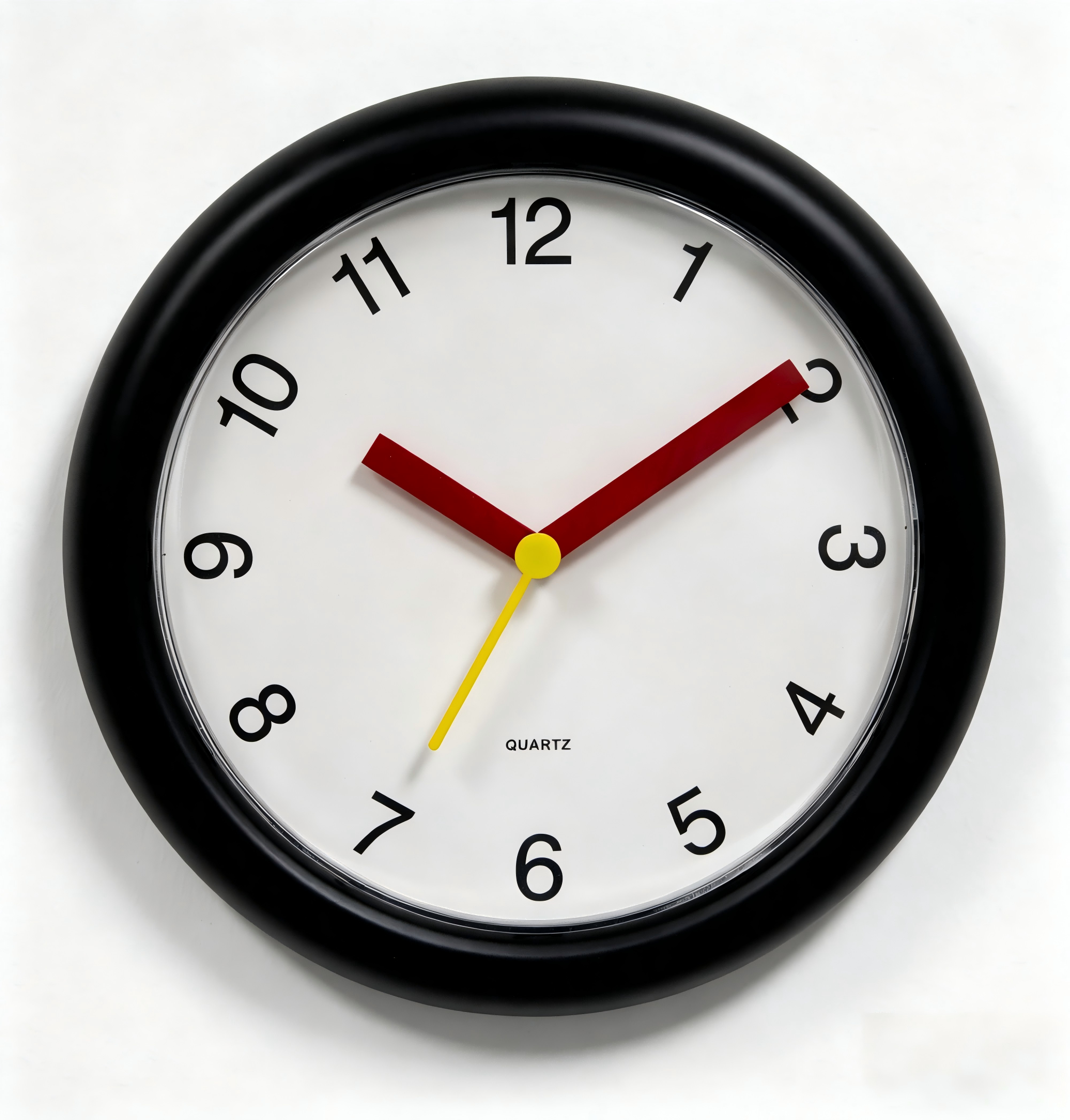 Plastic Wall Clock - 265 Black