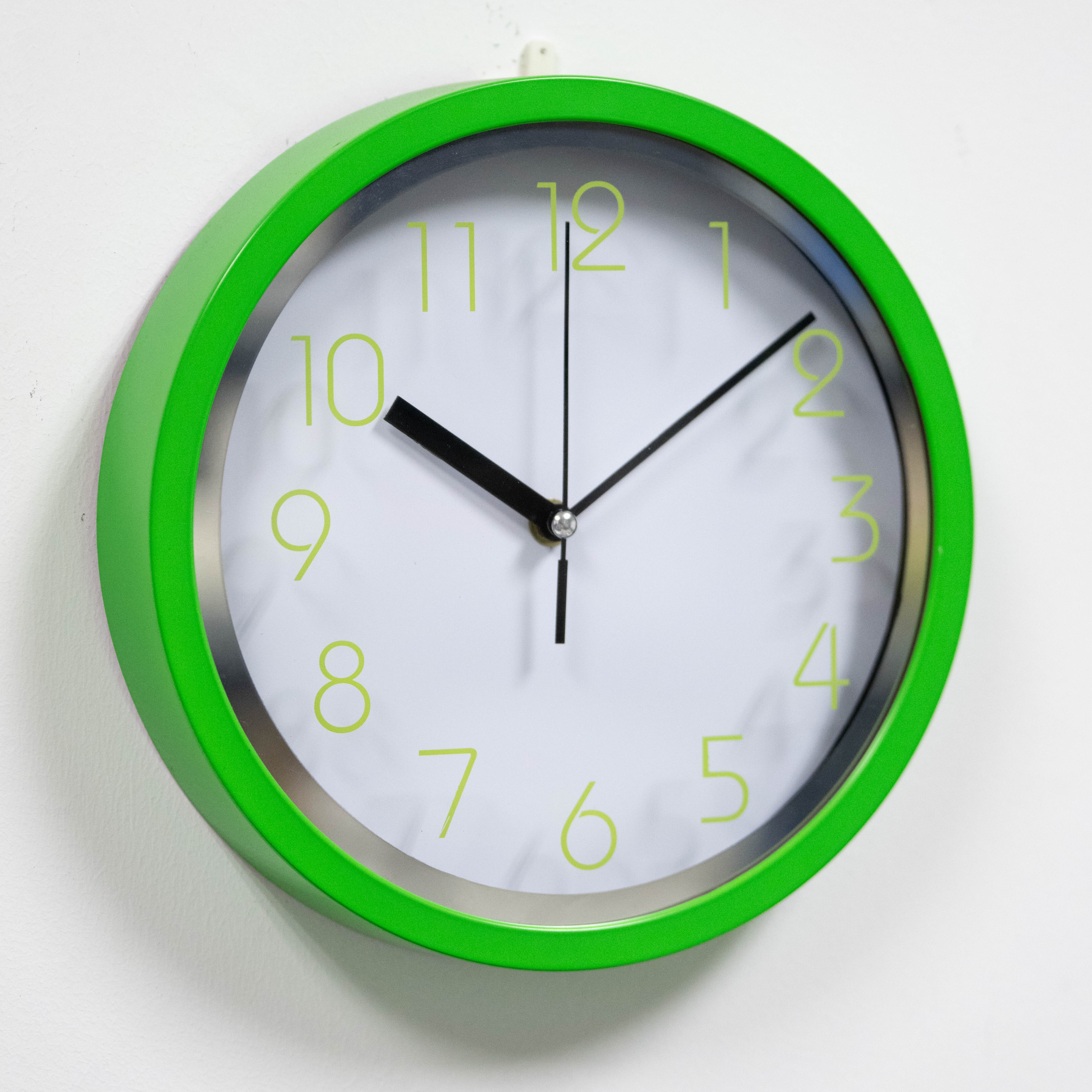 Plastic Wall Clock - 819 Bright Green image 2
