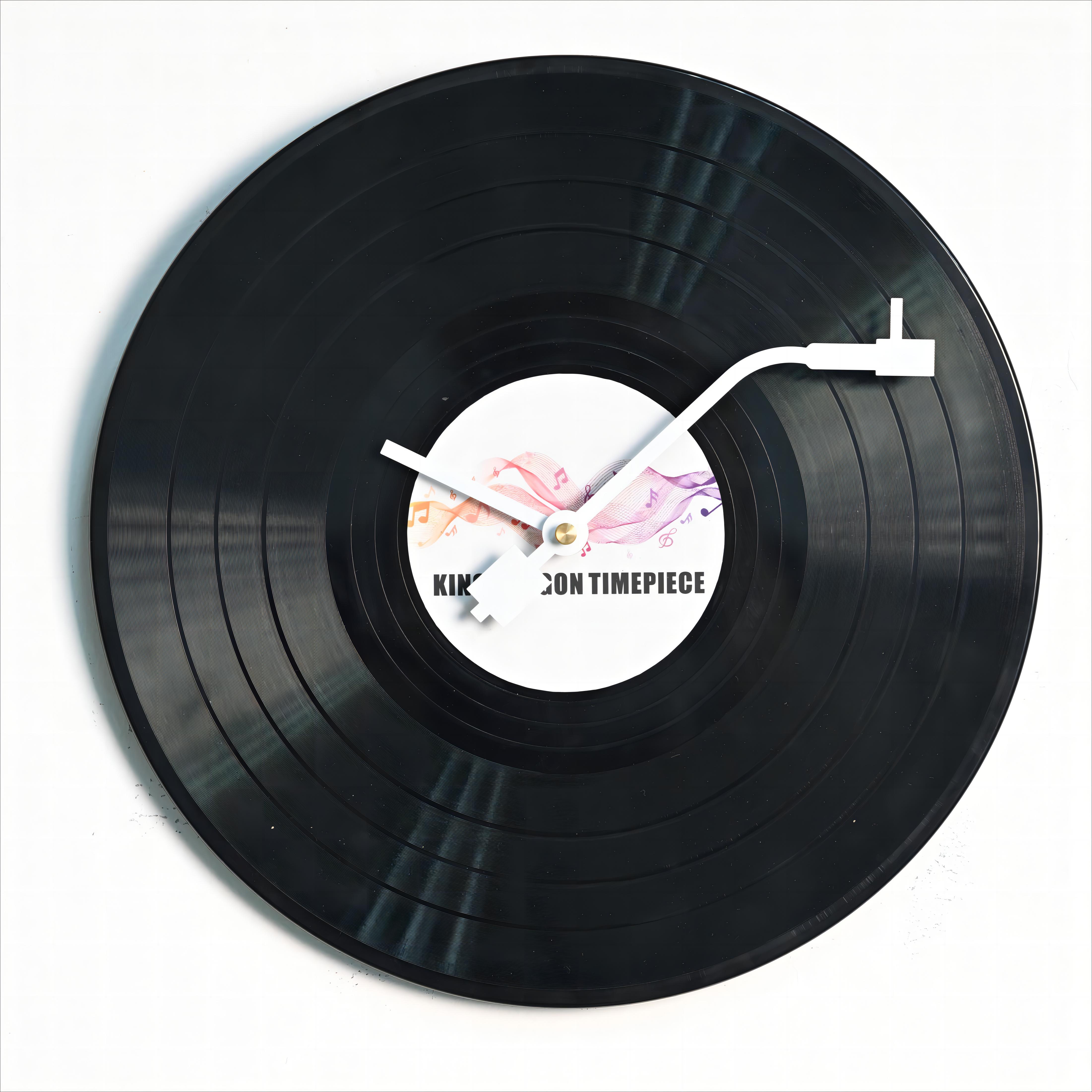 Plastic Wall Clock - 827 Black