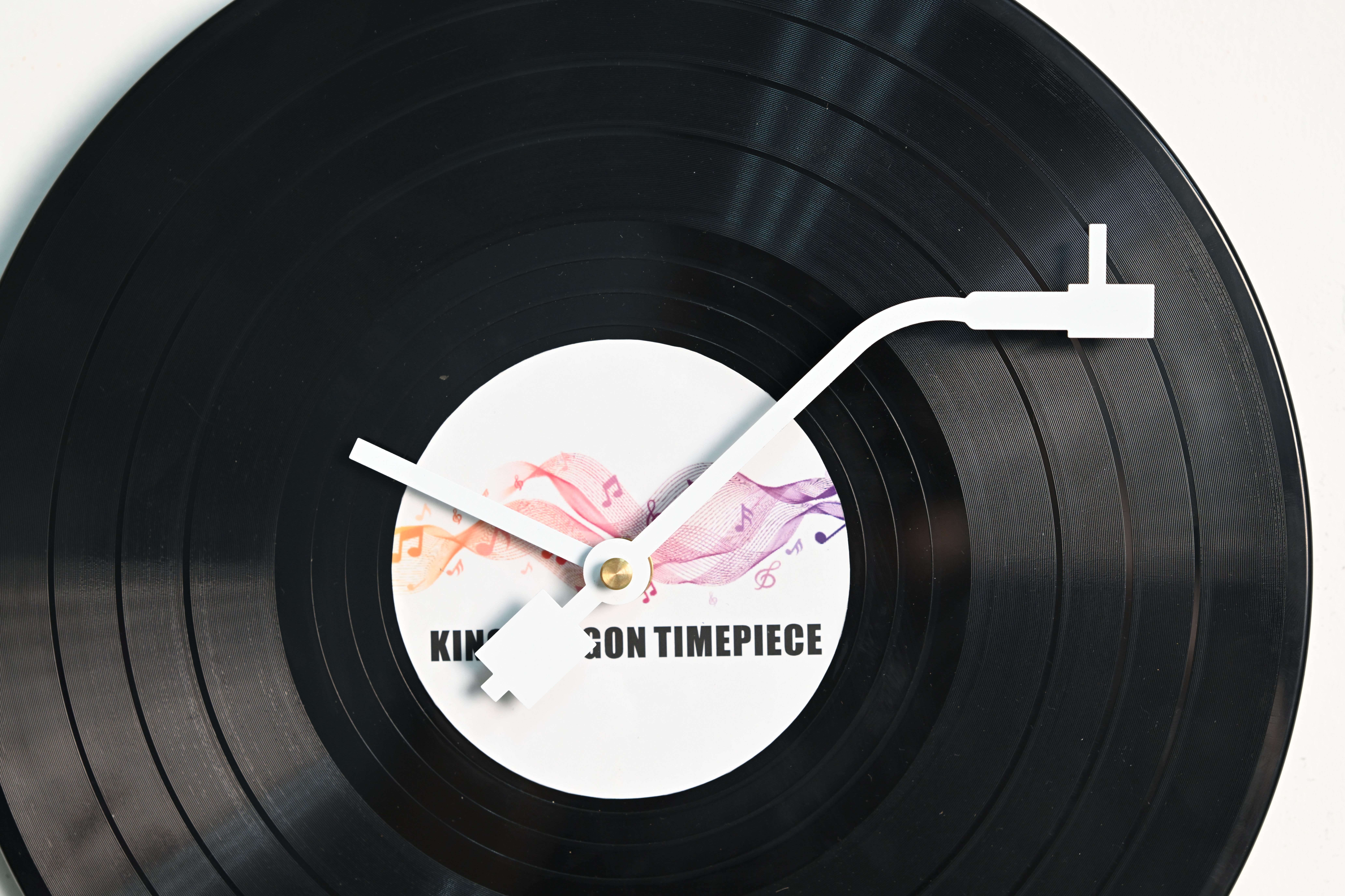 Plastic Wall Clock - 827 Black image 2