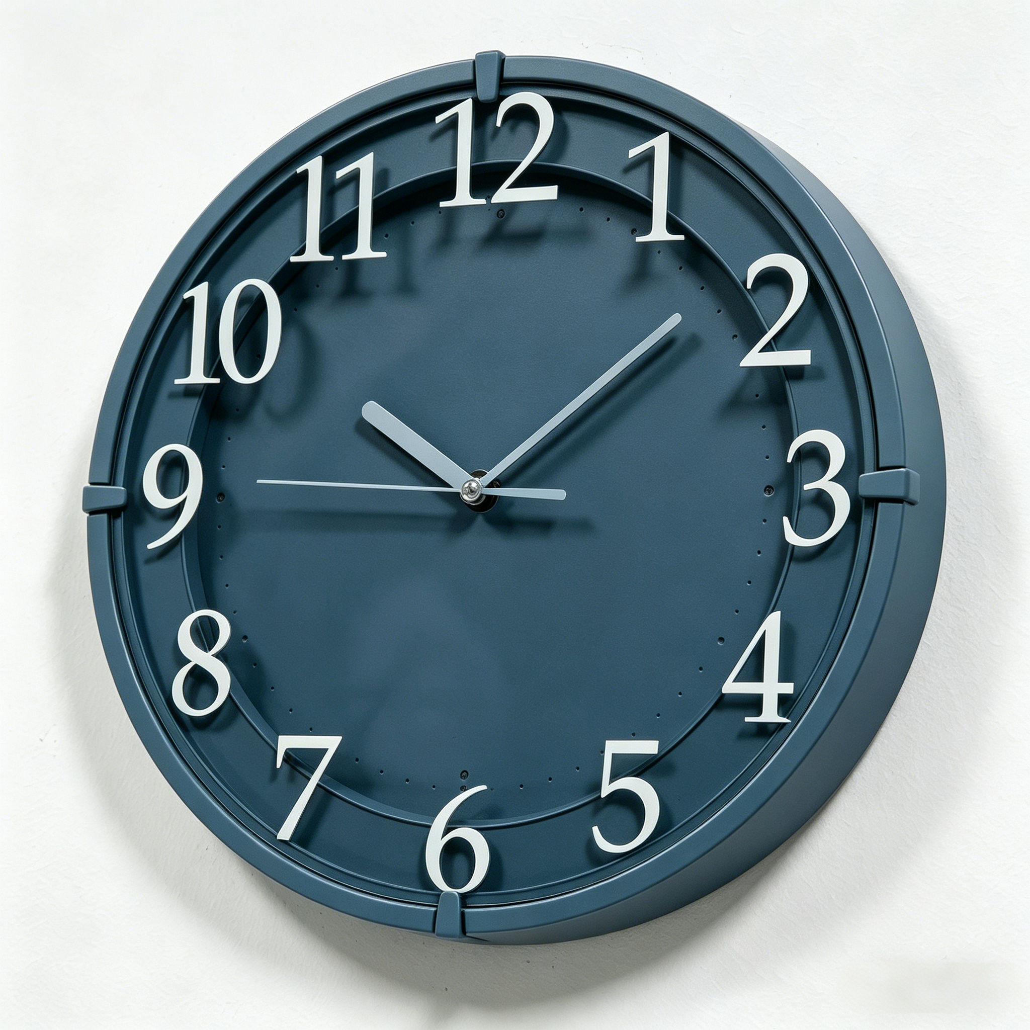 Plastic Wall Clock - 834 Dark Teal image 2