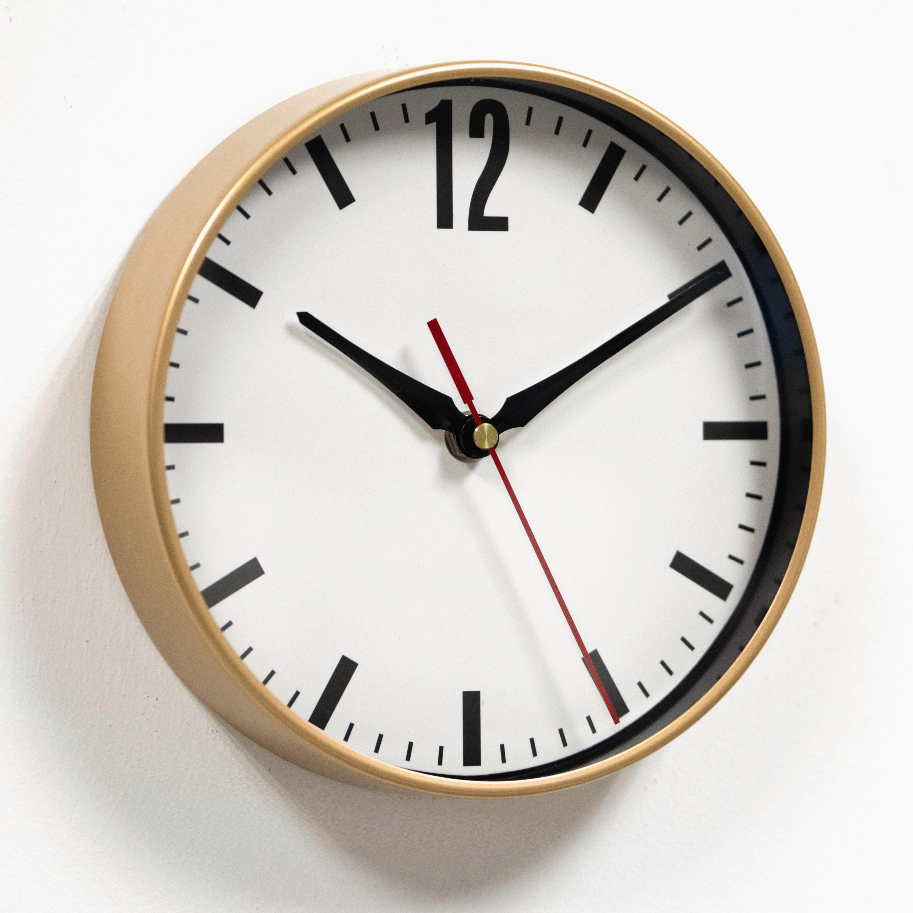 Metal Wall Clock - N50 Gold image 2