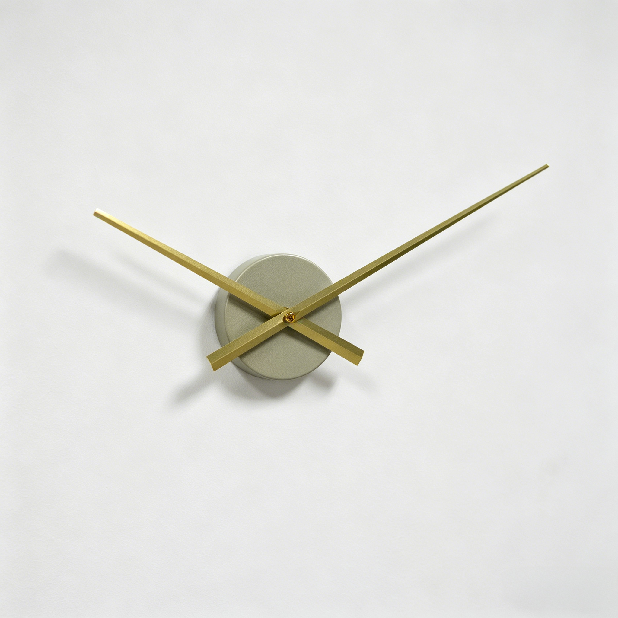 Metal Wall Clock - S1001G Gold image 2