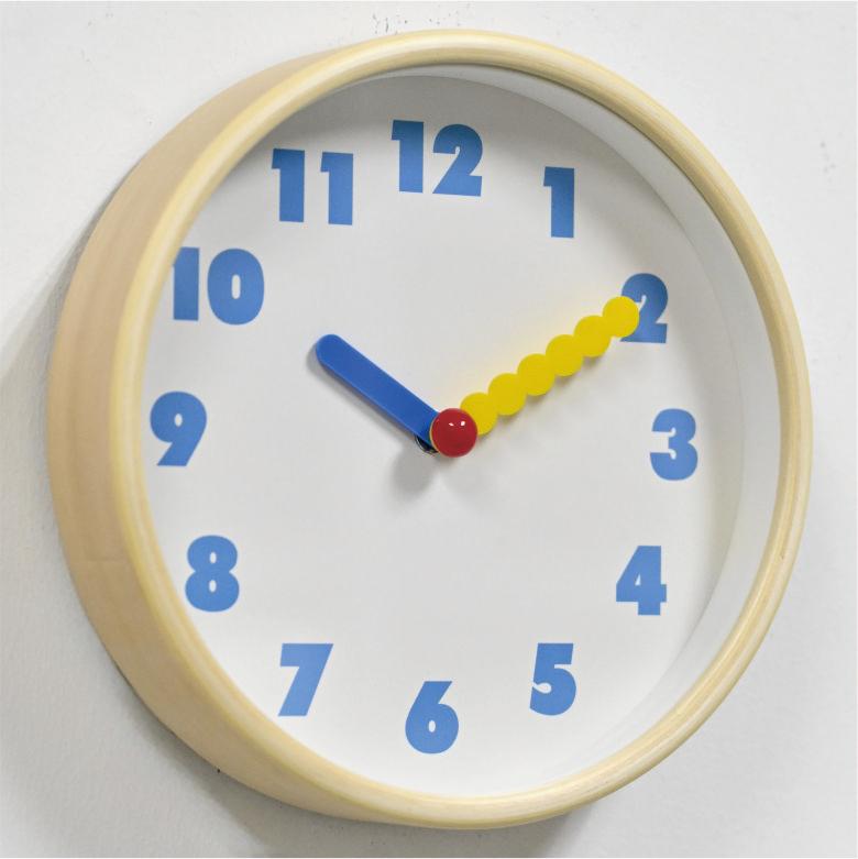 Wooden Wall Clock - W616B Natural Wood image 2